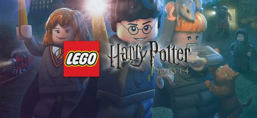 The main cover of LEGO Harry Potter: Year 1-4, one of the best lego games for chromebook.