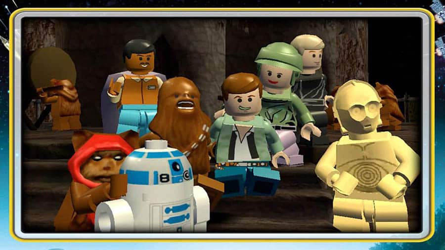 An official wallpaper of LEGO Star Wars: TCS.