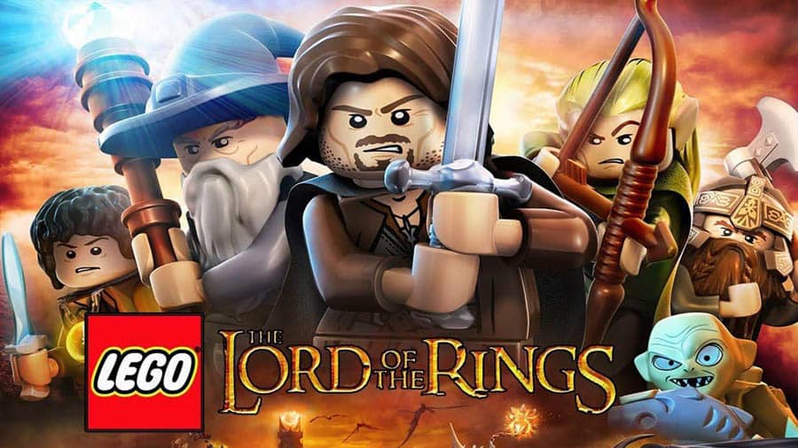 A picture of LEGO Lord of the Rings, one of the best lego games for pc.