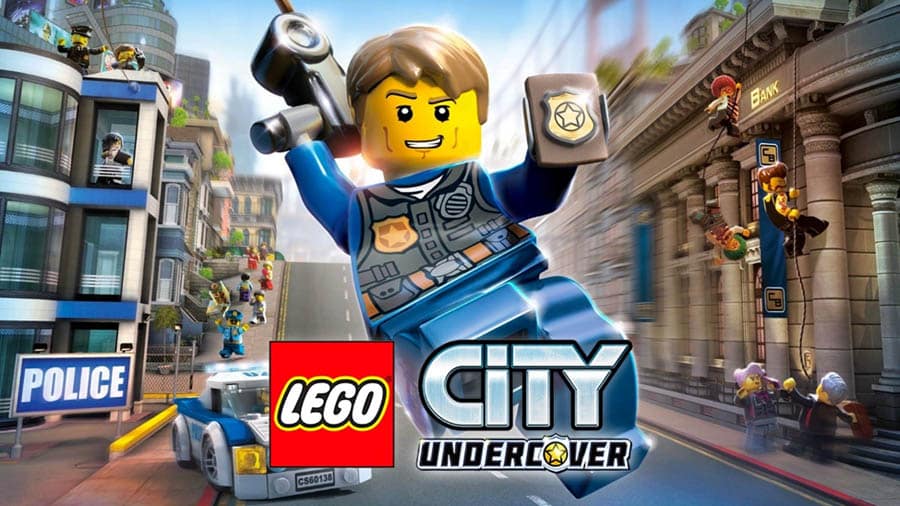 A main picture of LEGO City Undercover, one of the best lego games for ps5.