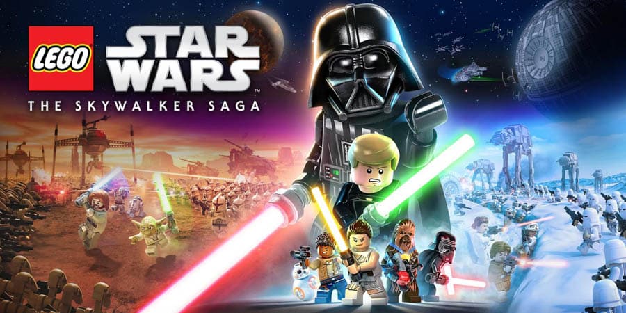 An official picture of LEGO Star Wars: The Skyscraper Saga.