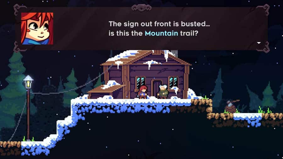 picture of Celeste, one of the best light games for pc.