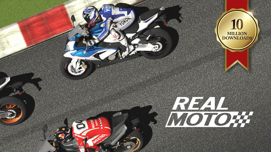 An official wallpaper of Real Moto, one of the best motorcycle games for android.