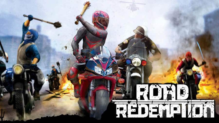 A picture of Road Redemption, one of the best motorcycle games for pc.