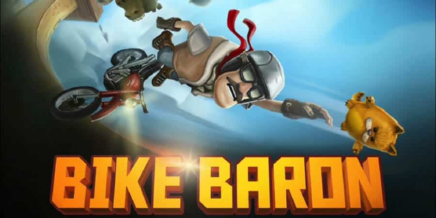 The official wallpaper of Bike Baron 2, one of the best motorcycle games on steam.