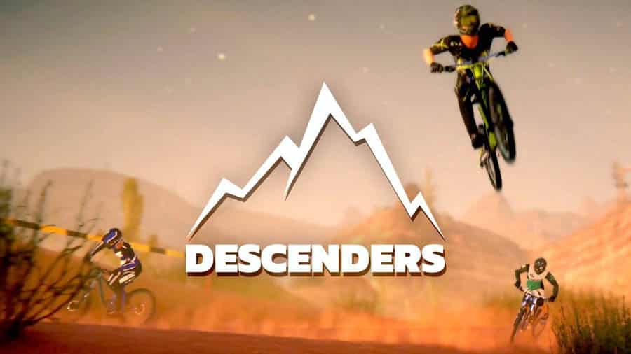 An official wallpaper of Descenders, one of the best motorcycle games on steam.