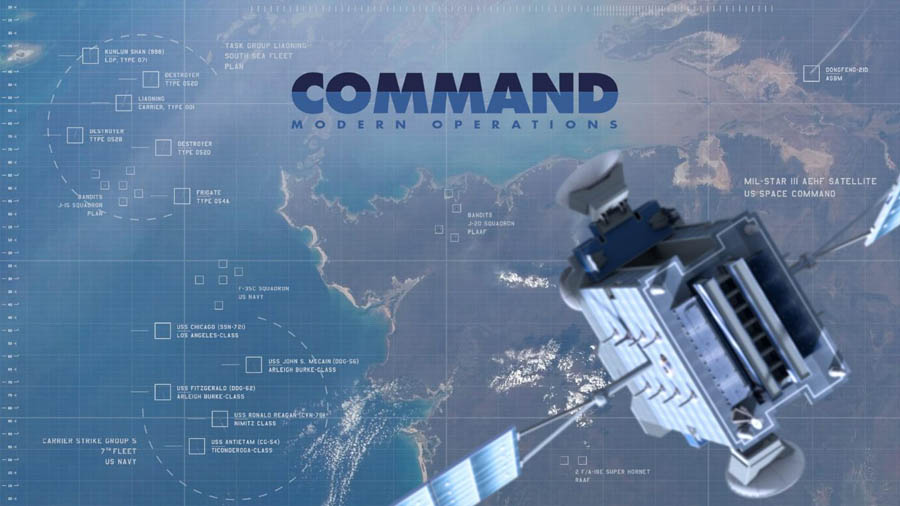 The Official Picture of Command: Modern Operations, One of Best Naval Games for PC.