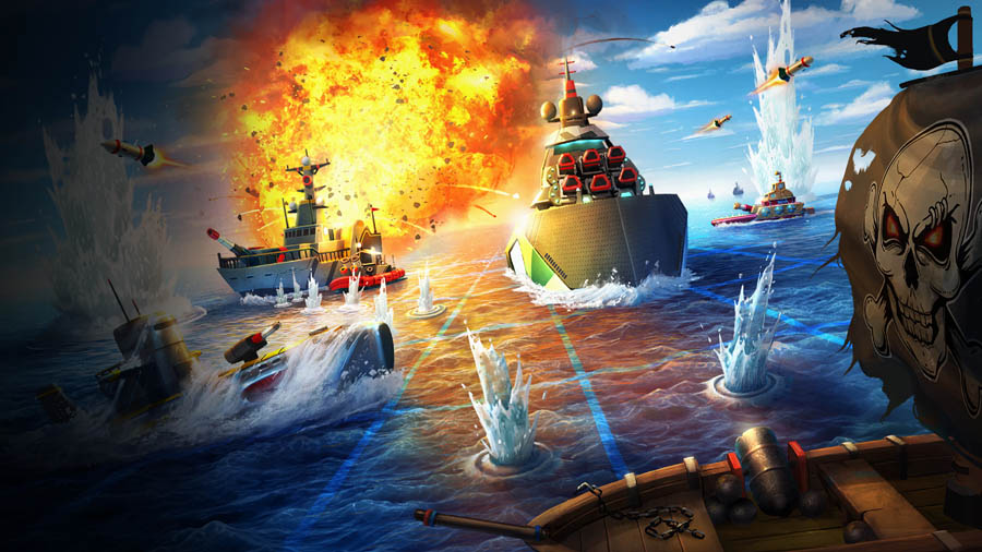 The Official Picture of Battleship, One of Best Naval Games for PS4.