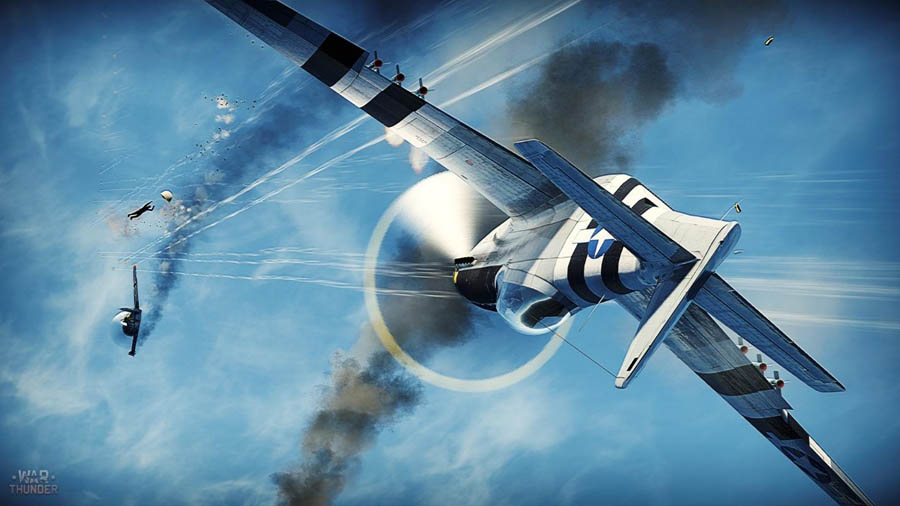 in-game Picture of War Thunder, One of Best Naval Games for PS4.