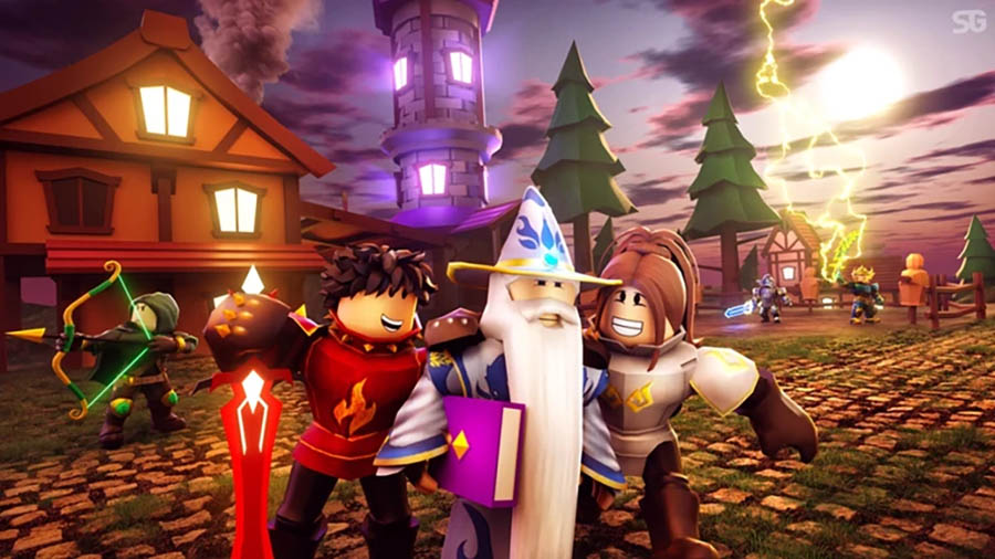 The Official Picture of  Treasure Quest with its characters, One of Best Naval Games for Roblox.