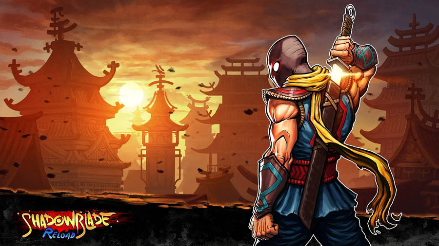 An official picture of Shadow Blade: Reload, one of the best ninja games for Android.