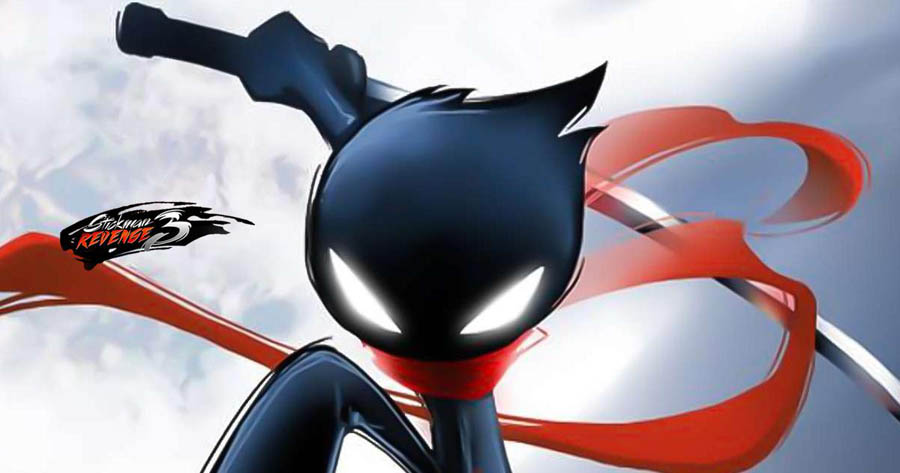 A wallpaper of Stickman Revenge 3: Ninja Warrior – Shadow Fight.