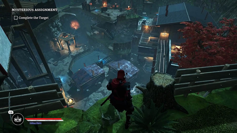 A picture of Aragami 2, one of the best ninja games for PC.