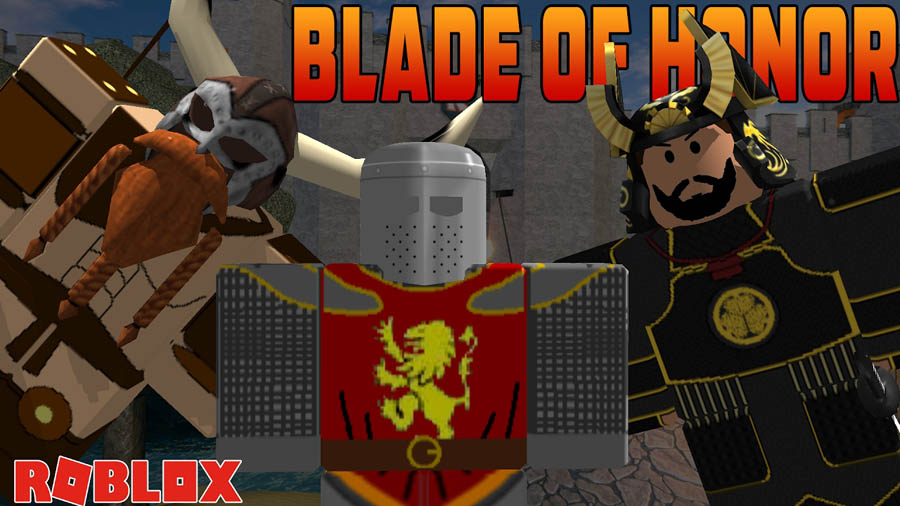 A wallpaper of Blade of Honor, one of the best ninja games for Roblox.