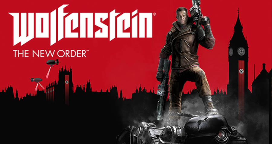 The Official Picture of Wolfenstein: The New Order with B.J. Blazkowicz, One of best sniper game for ps4.