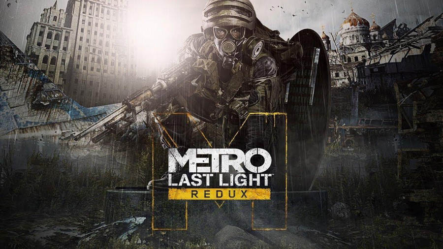 The Official Picture of Metro Last Light Redux with its character, One of best sniper game for ps4.