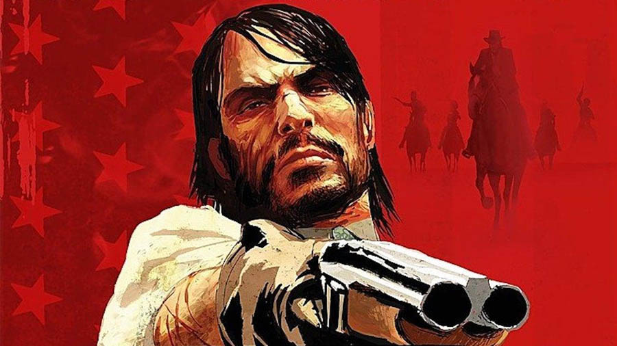 The Official Picture of Red Dead Redemption with John Marston, One of best sniper game for ps4.