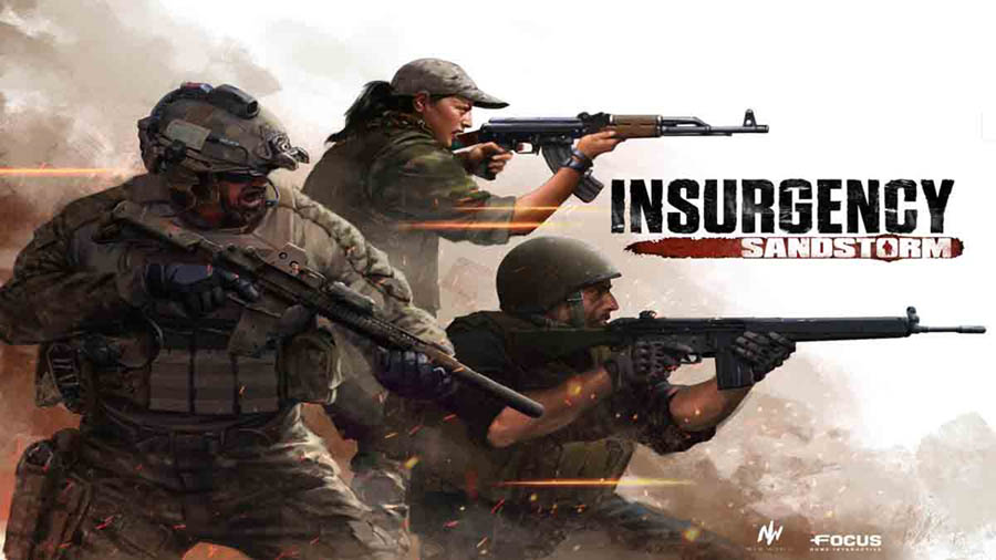 The Official Picture of Insurgency: Sandstorm with its characters, One of best sniper game for Steam.