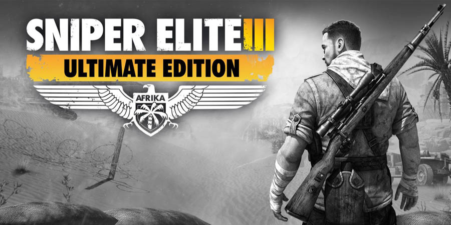 The Official Picture of Sniper Elite 3 Ultimate Edition with its character, One of best sniper game for switch.