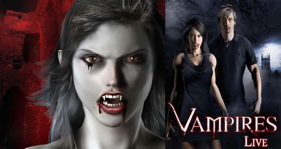 A wallpaper of Vampires Live, one of the best vampire games for Android.