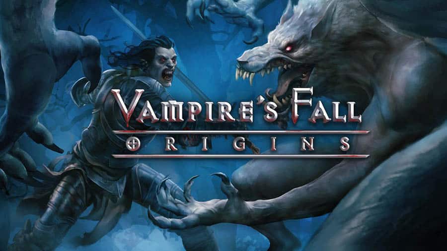 A wallpaper of Vampire’s Fall: Origins, one of the best vampire games for Switch.