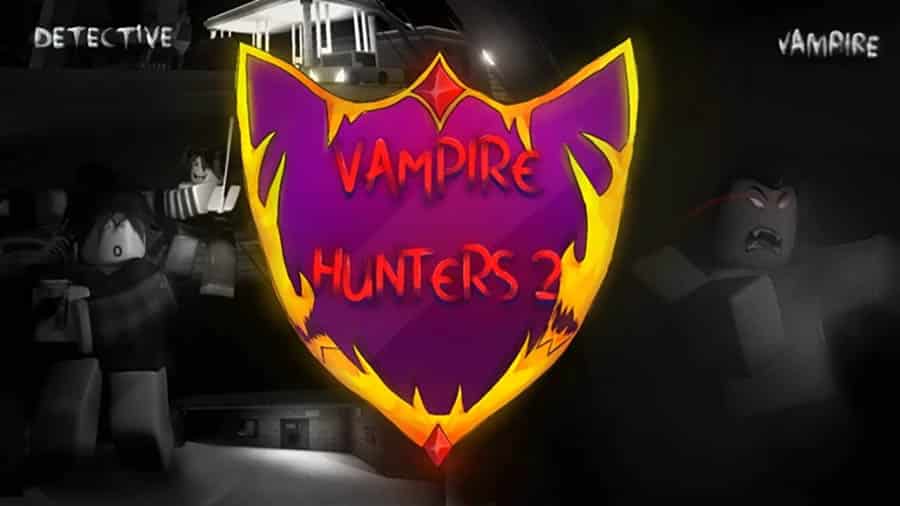 A main picture of Vampire Hunters 2, one of the best vampire games on Roblox.