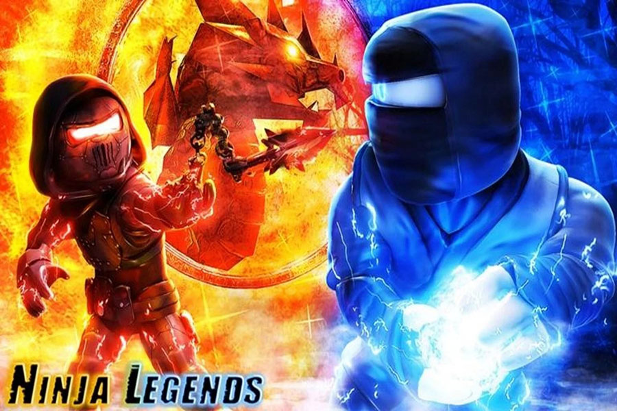 A picture of Ninja Legends, one of the best ninja games for Roblox.