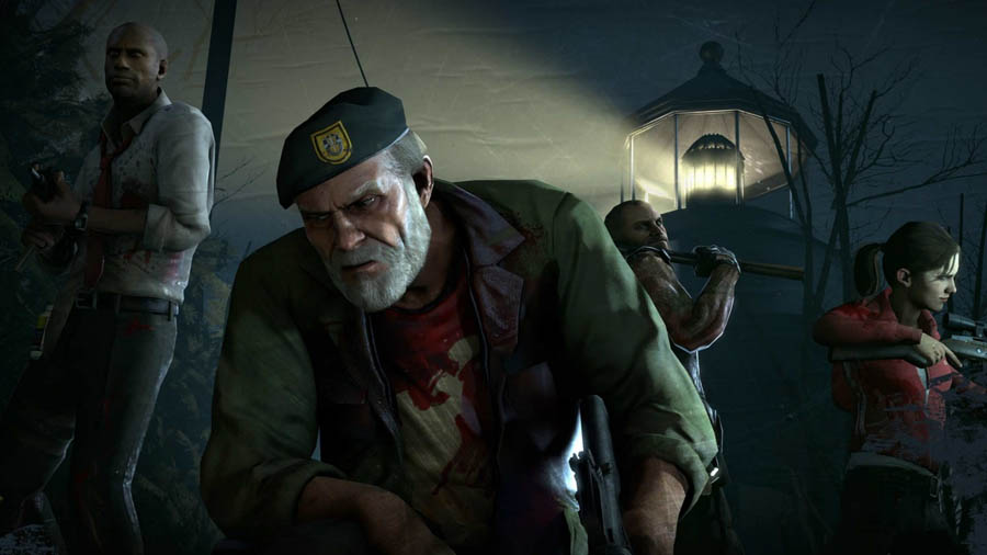 An official photo of Left 4 Dead 2.