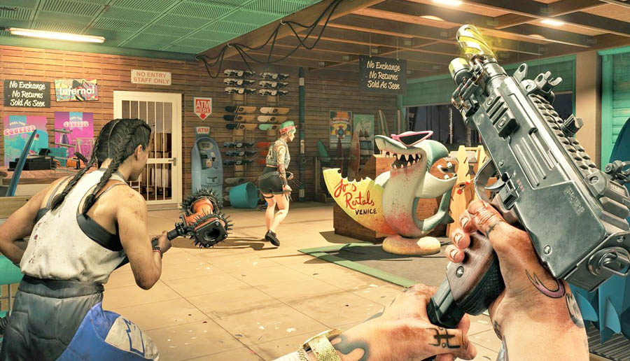 An official photo of Dead Island 2.