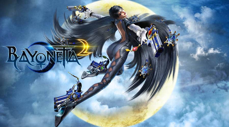 A wallpaper of Bayonetta 2.