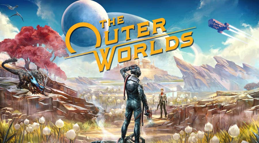 An official wallpaper of The Outer Worlds.