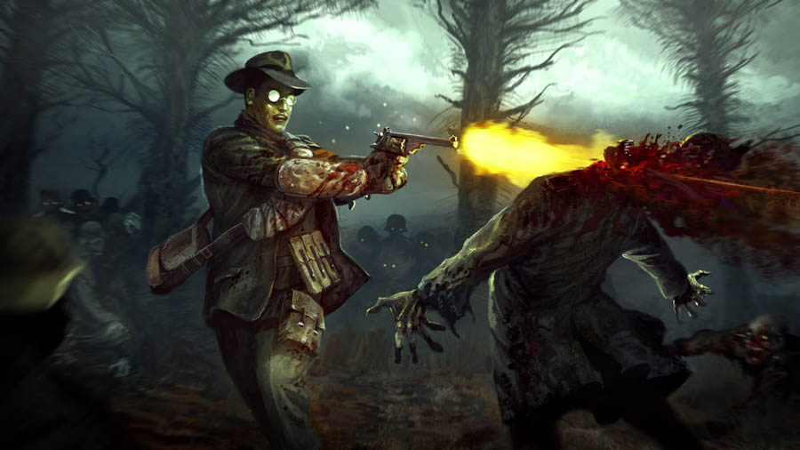 A wallpaper of Zombie Army Trilogy.