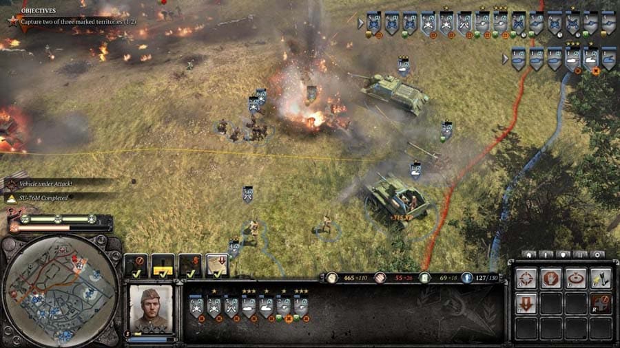 A picture of Company of Heroes 2, one of the best Age of Empires games for Mac.