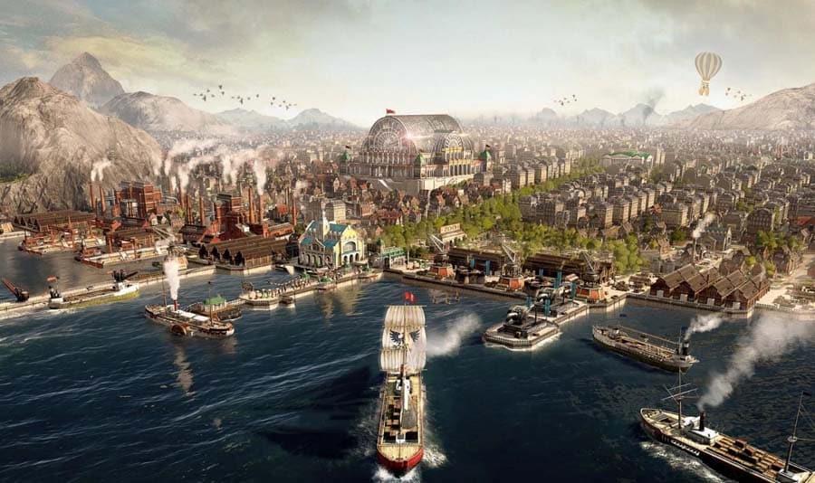 A picture of Anno 1800, one of the best Age of Empires games for PS5.