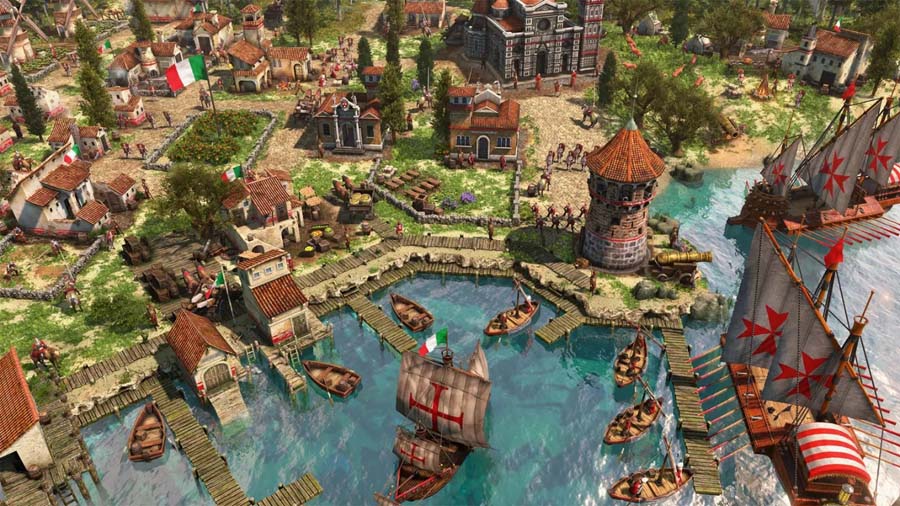 The Official Picture of Age of Empires III: Definitive Edition.