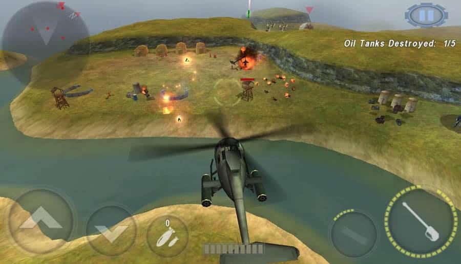 A main picture of Gunship Battle: Helicopter 3D.