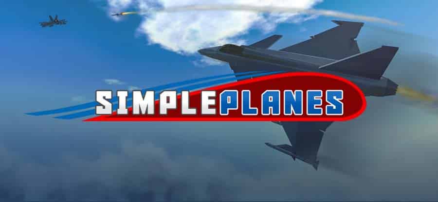 The official cover of SimplePlanes, one of the best aircraft games for Mac.