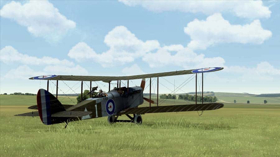 An official picture of Rise of Flight: The First Great Air War.