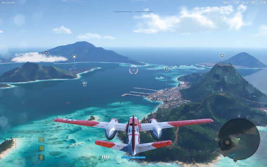 An official picture of World of Warplanes, one of the best aircraft games for PS4.