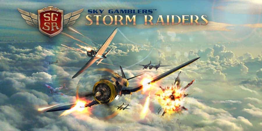 A wallpaper of Sky Gamblers: Storm Raiders 2.