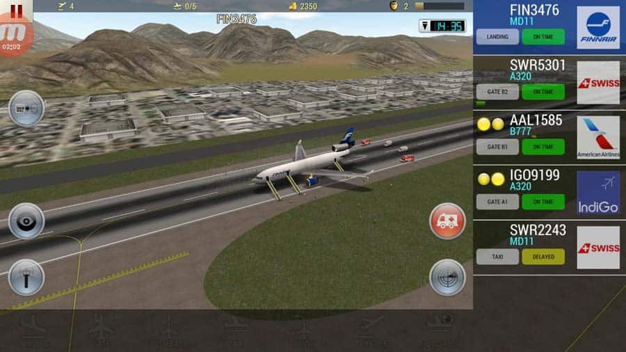 A picture of Unmatched Air Traffic Control, one of the best airport management games for Android.