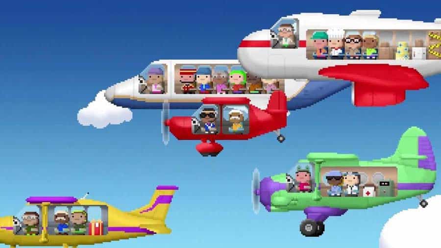 A picture of Pocket Planes, one of the best airport management games for Android.