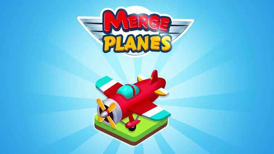 The official cover of Merge Plane, one of the best airport management games for iOS.