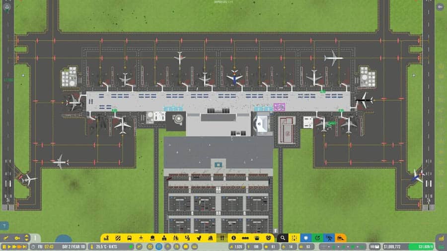 A wallpaper of Airport CEO, one of the best airport management games for pc.