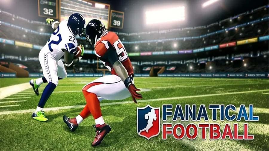 A main picture of Fanatical Football, one of the best American Football games for Android.