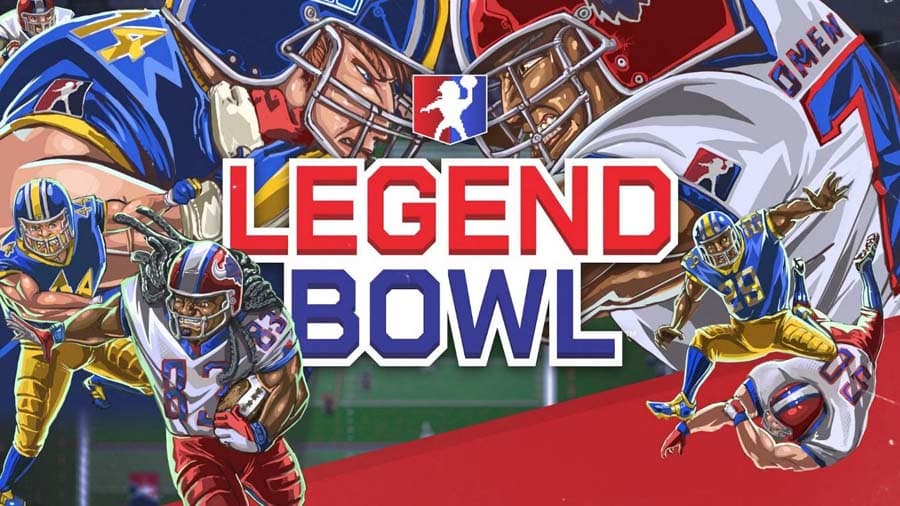 The official cover of Legend Bowl, one of the best American Football games for PC.