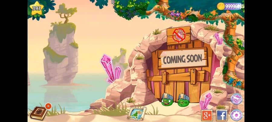 A picture of Angry Birds Stella, one of the best Angry Birds for Android.