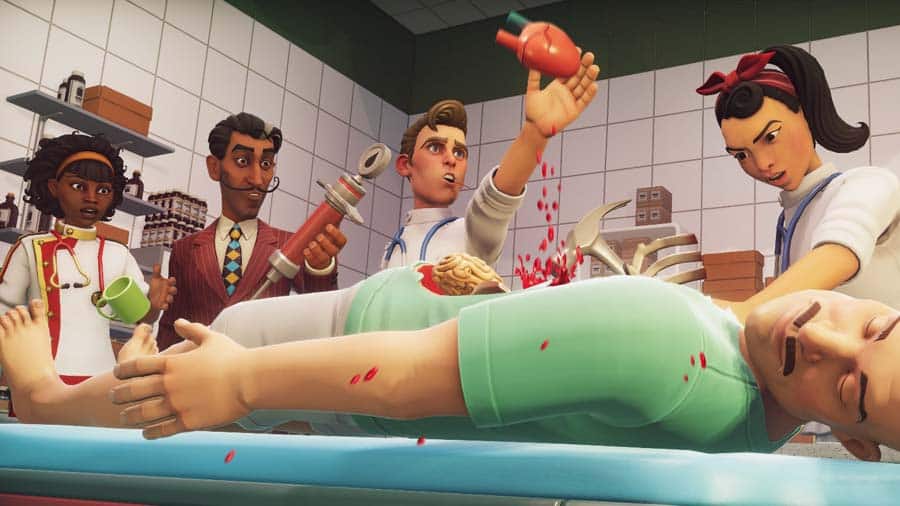 A picture of Surgeon Simulator, one of the best Angry Birds games for Chromebooks.