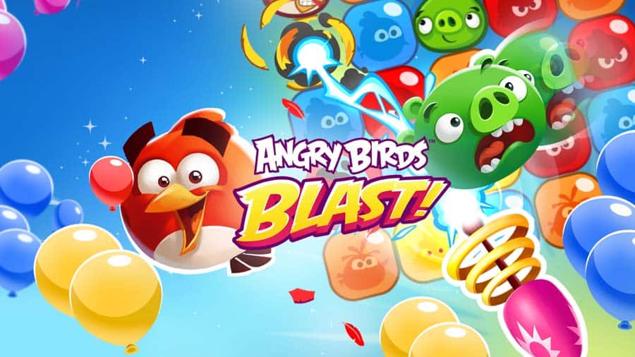 he Official Picture of Angry Birds Blast.