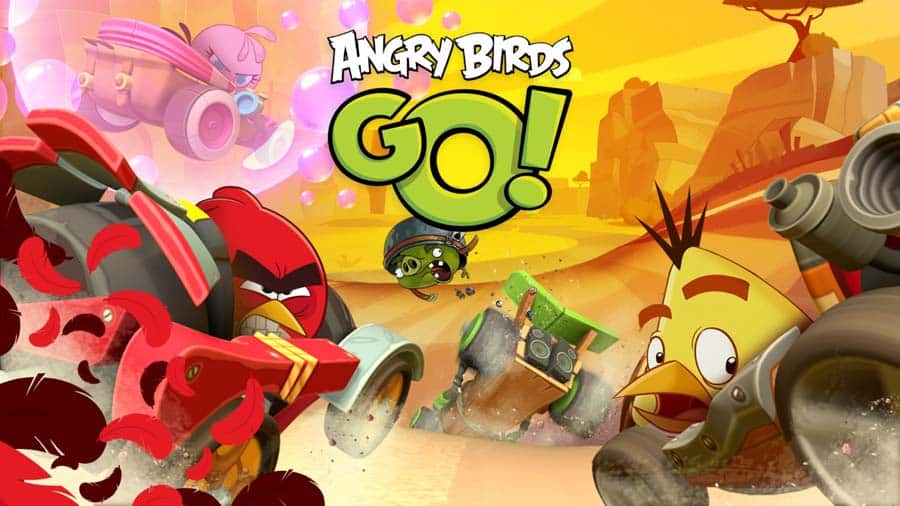 The Official Picture of Angry Birds Go!